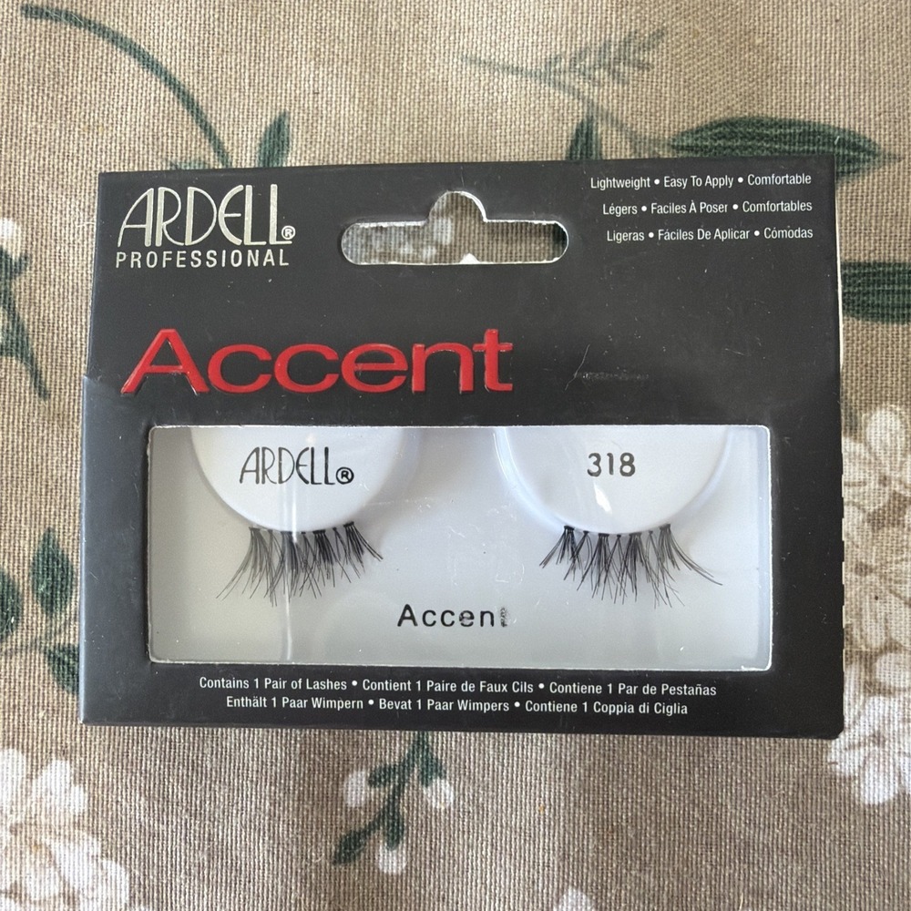 Ardell Accents False Eyelashes #318 Black